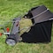 Brinly 42in Lawn Sweeper in Hammered Gunmetal, Effortless Yard Clean-Up LS2-42BH-S - alternate 7
